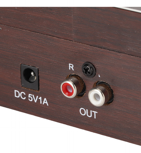 Reproductor De Discos De Vinilo De 3 Velocidades Con Altavoz