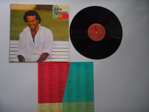 Lp Vinilo Julio Iglesias Calor Disco Promocional 1992