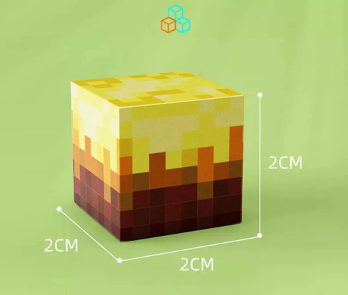 Bloques Magnéticos Minecraft 125 Piezas
