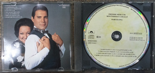 Imagen 3 de 4 de Barcelona * Freddie Mercury / Caballe * Original Importado *
