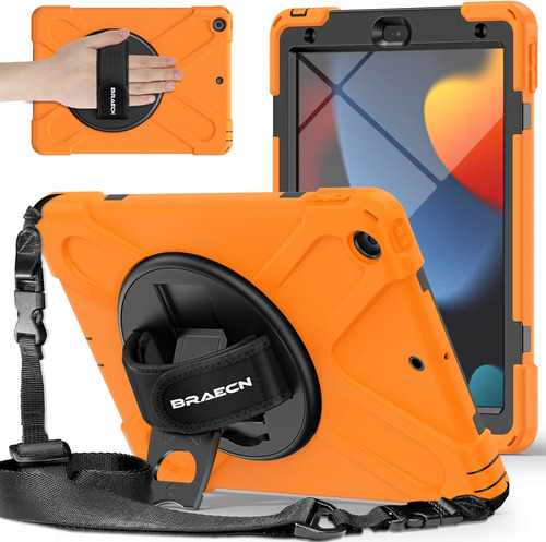 Funda Para iPad 10.2 Braecnstock 9/8/7gen Soport Giratorio/o