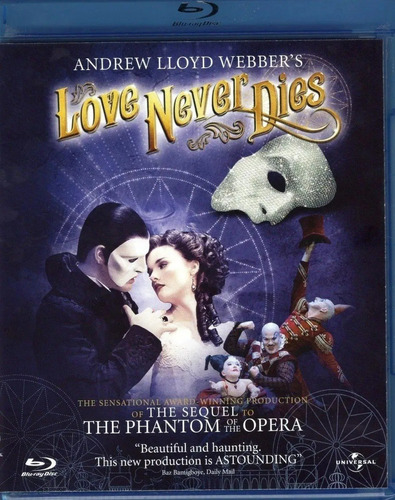  El Amor Nunca Muere-  Love Never Dies Pelicula Blu-ray