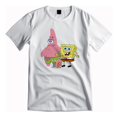 Playera Infantil Adulto Bob Esponja Patricio Estrella Ygary