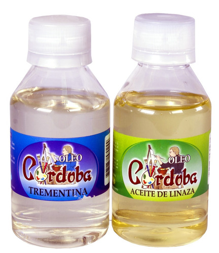 Oleo Córdoba - Kit Aceite De Linaza Y Trementina 60ml