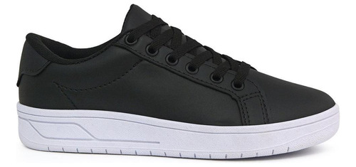 Tenis Feminino Branco Preto Star Casual All Meia Enfermeira