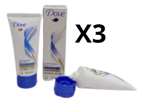 Protector Solar Dove 60 Ml Spf90. Ofertas Al Mayor Chacao. 