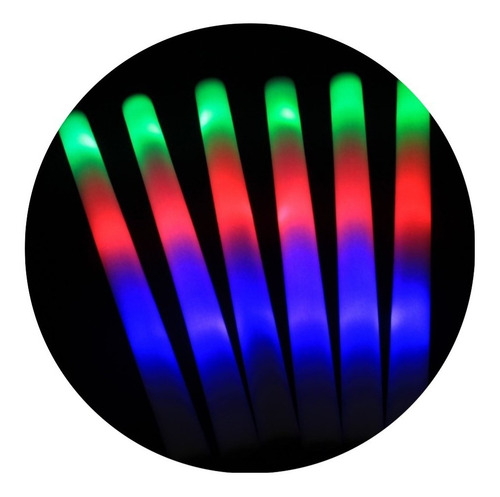Imagen 6 de 8 de Pack Rompecocos Led Combo Argentina Azules Y Blancos X 15