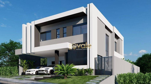 Imagem 1 de 18 de Casa Com Vista Maravilhosa Com 4 Dormitórios Condomínio Residencial Jaguary - São José Dos Campos - Ca2155