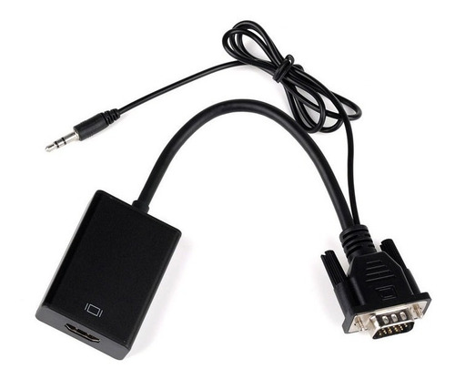 Convertidor Vga A Hdmi Con Audio Digital