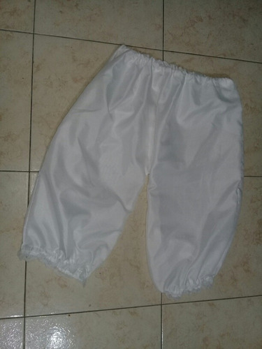 Pantalon Babucha Puntilla Disfraz De Chilindrina