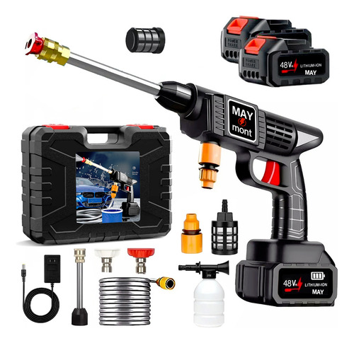 Hidrolavadora Electrica Pistola Para Lavado Autos Portatil