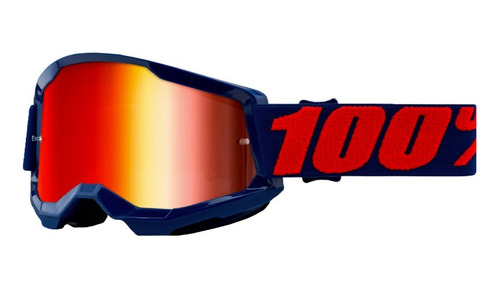Óculos 100% Strata2 Masego Off Road Motocross Trilha Enduro
