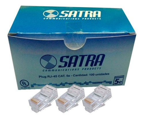 Conectores Satra Rj45 Cat5e