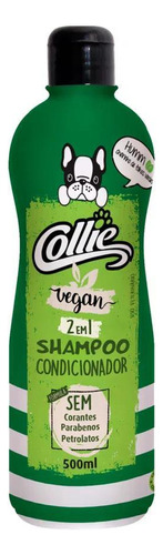 Shampoo 2 Em 1 Collie Vegan 400ml