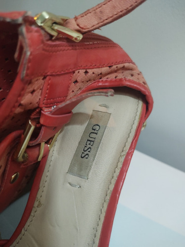 Tacones Guess Plataforma, T.38, Estilo Gacel (Usado)