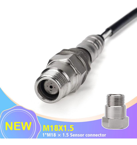 Conector De Sensor M18x1.5 Adaptador De Sensor De Oxígeno De