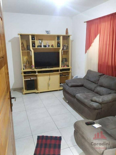Imagem 4 de 9 de Casa Com 2 Dormitórios À Venda, 120 M² Por R$ 275.000,00 - Jardim Brasil - Americana/sp - Ca3037