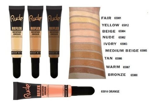 Corrector A Prueba De Agua Rude Cosmetics