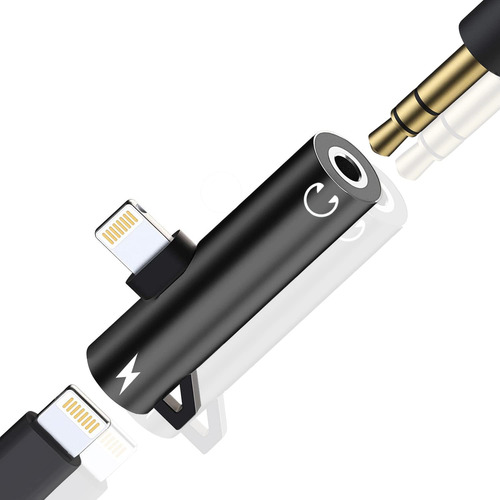 Tiedxioy Adaptador De Auriculares De Aluminio Para iPhone, C