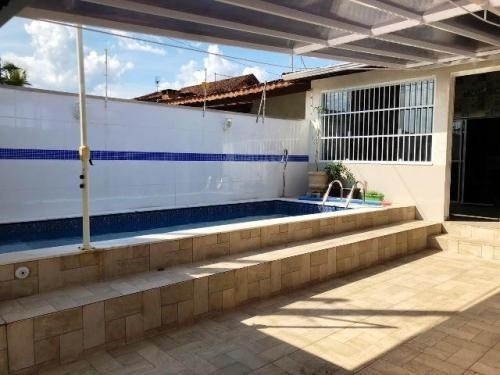 Ótima Casa Com Piscina E Ar Condicionado - Itanhaém 6495 Npc