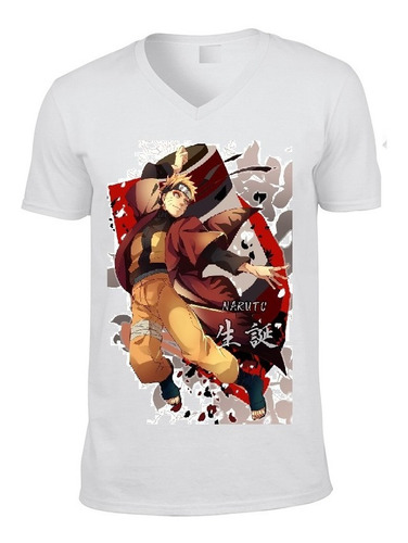Camiseta Naruto Estampada Camiseta Para Hombre