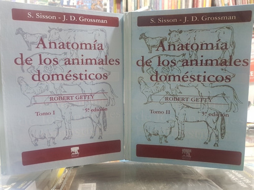 Libro Anatomia De Los Animales Domésticos Sisson 2tomos 5ta 