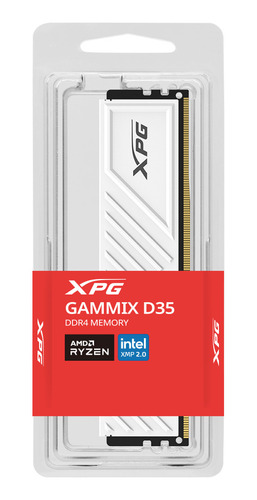 Memoria Ram 16gb Ddr4 3200mhz Adata Gammix D35 Blanco