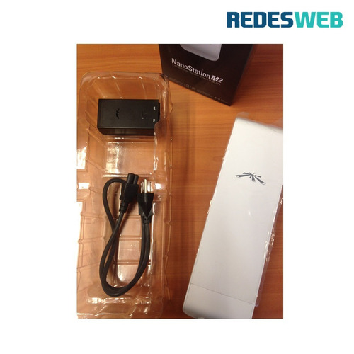 Antena Ubiquiti Nanostation M2: 2.4 Ghz - 11dbi