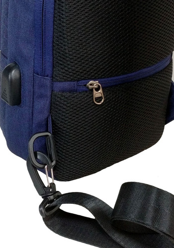 Imagen 4 de 5 de Pechera Morral Hombre Mujer Porta Tablet Celular Lentes