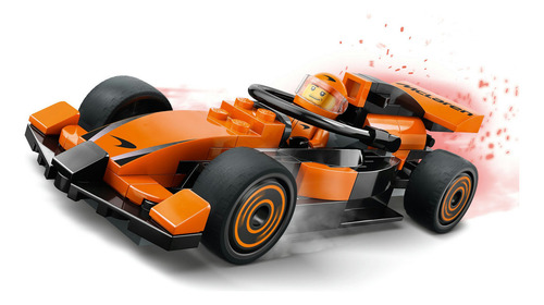 Lego City Piloto De F1 Con Auto Mclaren 60442 86 Lego City