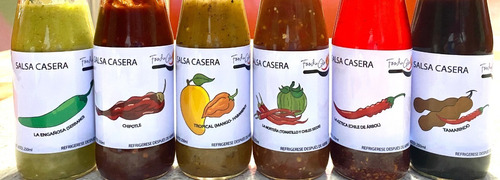 Salsas Caseras Marca Foodiegto