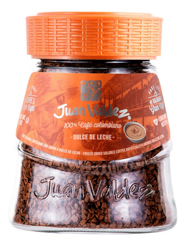 Café Juan Valdéz Liofilizado 95gr Sabor Dulce De Leche 