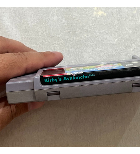 Id 743 Kirby Avalanche Snes Original Super Nintendo
