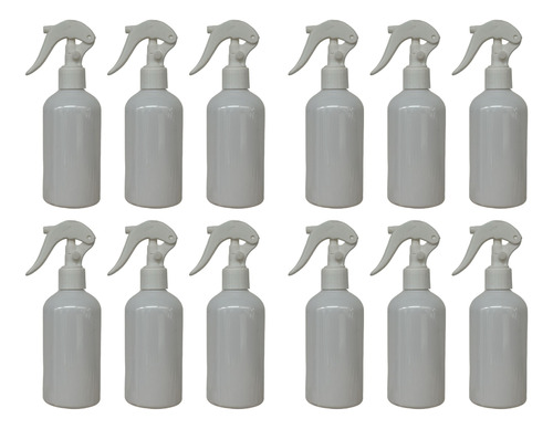 Pack De 12 Botellas Spray 250ml Anti Uv Atomizador Blanca