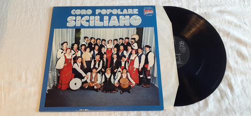 Coro Popolare Siciliano  1978 Italia Vinilo Ex