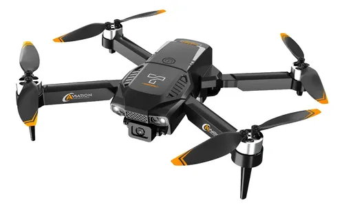 Mini Drone, Câmera Dupla, 2 Baterias, Exibição Imediata Preto