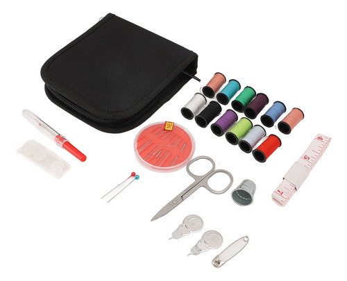 Kit De Costura De Viaje, Agujas De Regalo, Hilo, Tijeras, Po