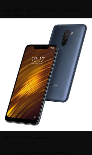 Celular Xiaomi Pocophone F1 128 Gb 6 De Ram