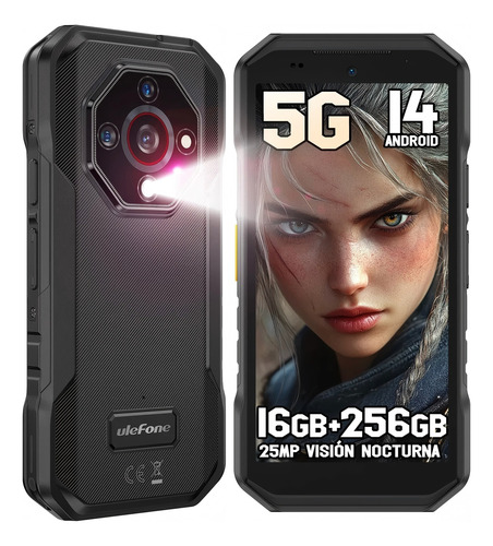 Ulefone Armor X32 Pro 8+8gb Ram 256gb Rom Dual Sim Negro