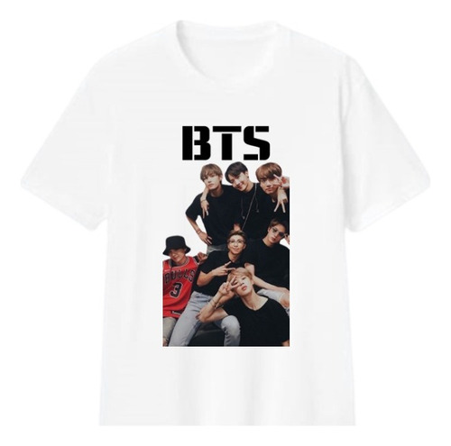 Polera Estampada Bts