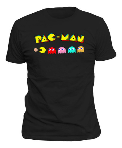 Playera Gamer Clasic Pac-man Fan #0019gm