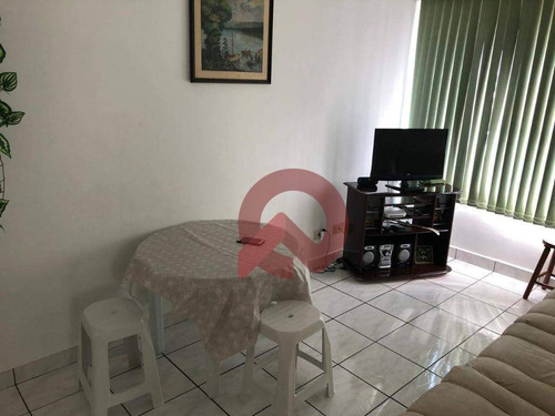 Imagem 3 de 12 de Apartamento Com 1 Dormitório À Venda, 48 M² Por R$ 170.000,00 - Tupi - Praia Grande/sp - Ap2525