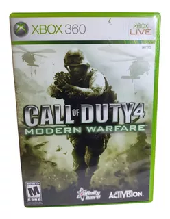 Call Of Duty 4: Modern Warfare Xbox 360 Usado