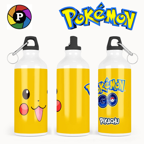 Botella Deportiva Pokemon - Varios Modelos