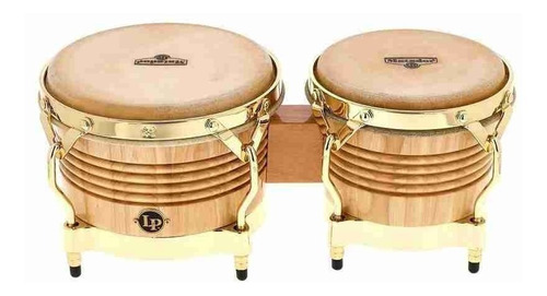 Lp Bongo Matador Con Herrajes Dorados