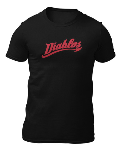 Playera De Los  Diablos Rojos Logo Letras Baseball