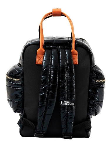 Imagen 5 de 10 de Mochila Andes Light Negro Legion Extranjera Urbana