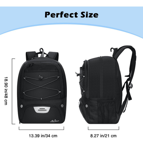 Moko Basketball Bag Backpack, Soccer Backpack For Men & Wome
