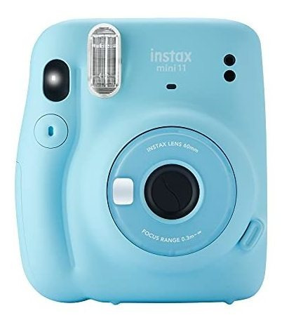 Mini 11 Polaroid Ice Blue Instant Camara Plus Para Fuji 10