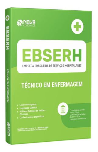 Apostila Ebserh 2025 - Técnico Em Enfermagem